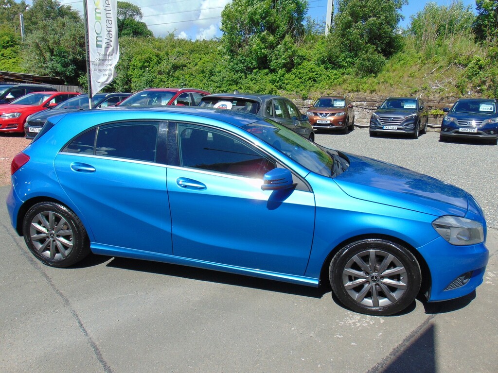 Mercedes-Benz A Class Hatchback 1.5 A180 Cdi Eco Se Mot May 2027 Low SG64YPZ Blue #3