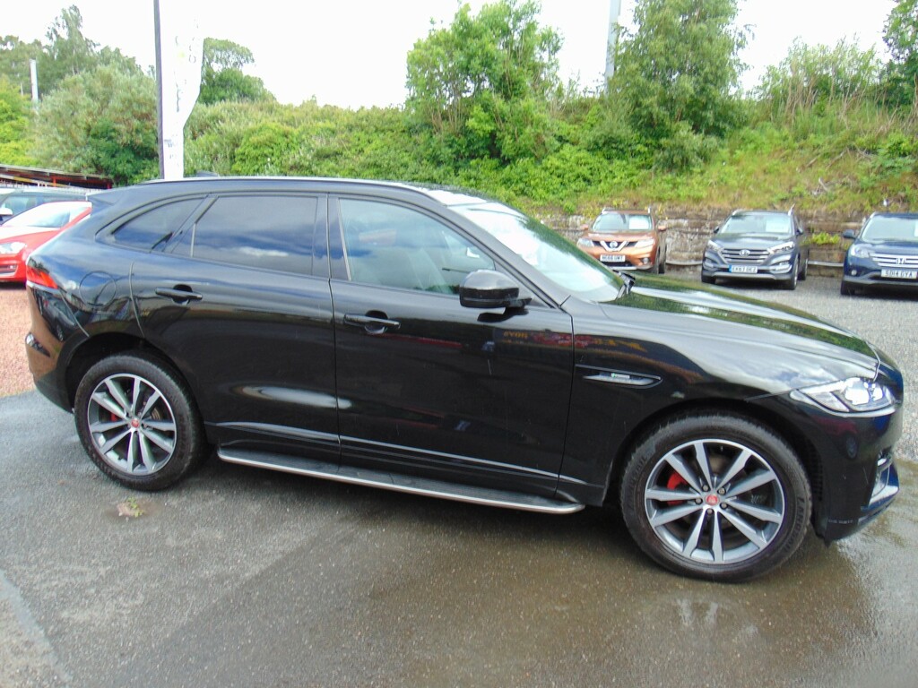 Jaguar F-Pace Suv 2.0 D180 R-sport Mot June 2027 5 Service S Black