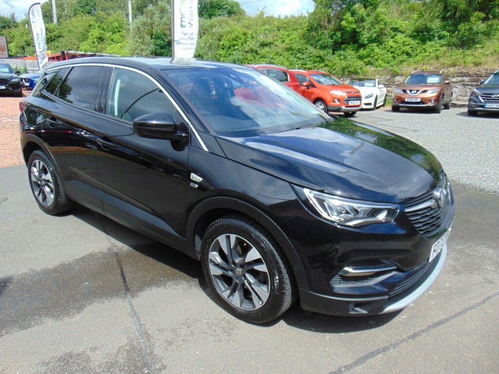 Vauxhall Grandland X Suv 1.2 Turbo Griffin Mot June 2027 Welt Belt Black #4