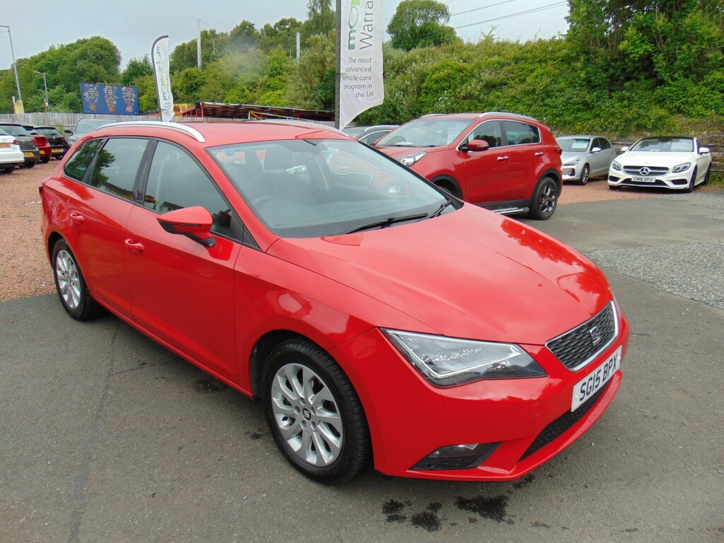 Seat Leon 2.0 Tdi Cr Se Mot April 2027 Finance Available Red #3