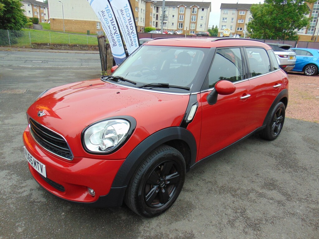 Mini Countryman Suv 1.6 Cooper Countryman Mot March 2027 9 Ser MJ65MTV Red #6