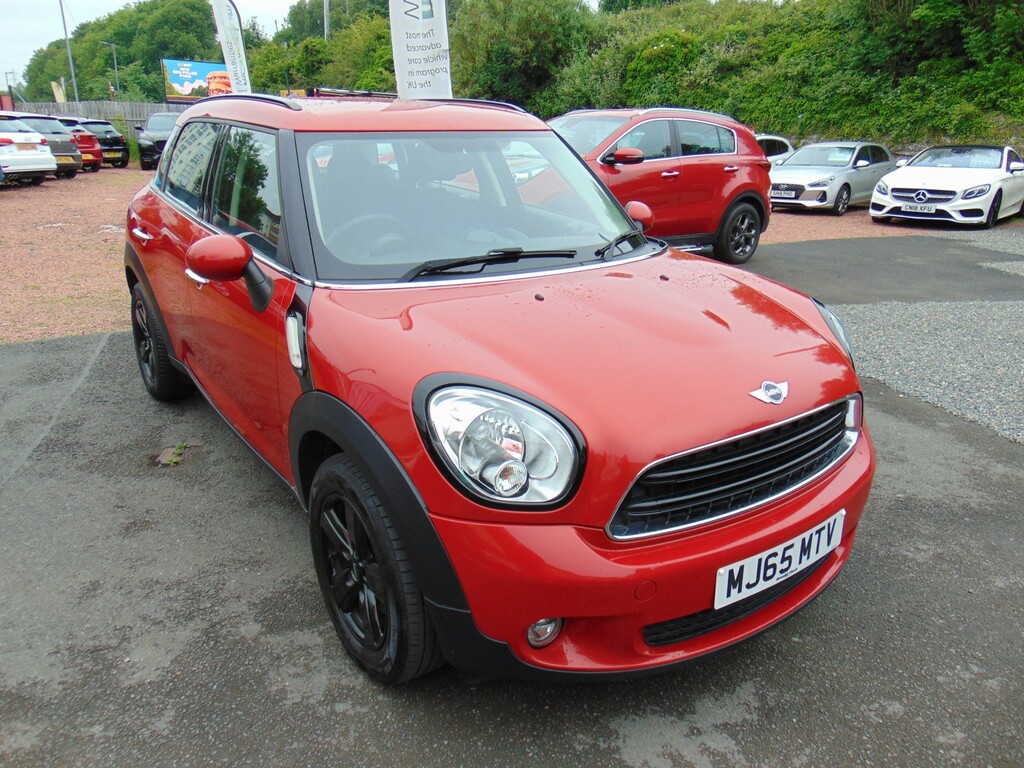 Mini Countryman Suv 1.6 Cooper Countryman Mot March 2027 9 Ser MJ65MTV Red #4