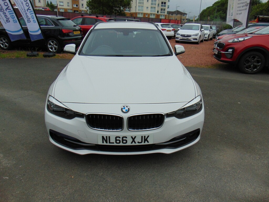 BMW 3 Series 2.0 318D Sport Touring Mot June 2027 Only 6388 White #5