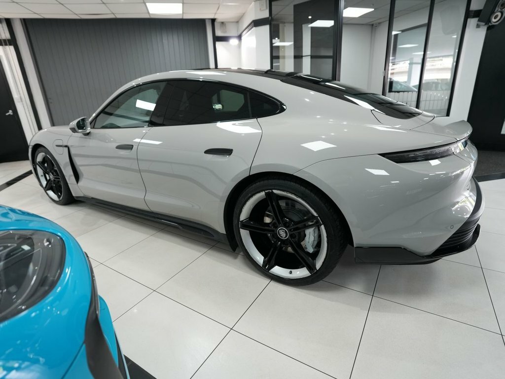 Porsche Taycan Saloon BV22EFD Grey #5
