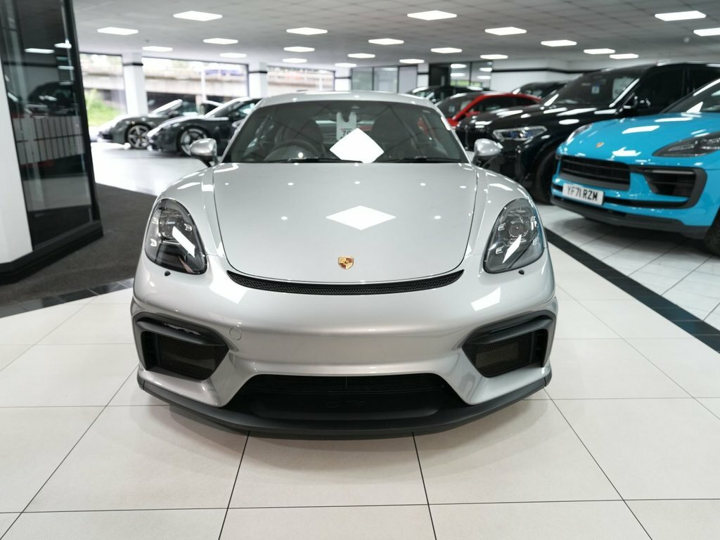 Porsche 718 Cayman 4L Gt4 Silver #2