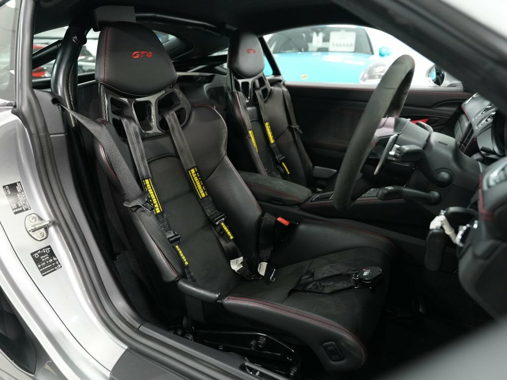 Porsche 718 Cayman 4L Gt4 Silver #3