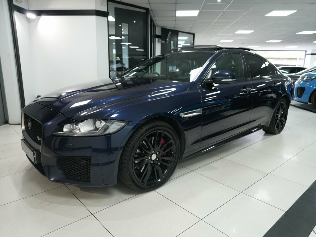 Jaguar XF 3L S Blue #4