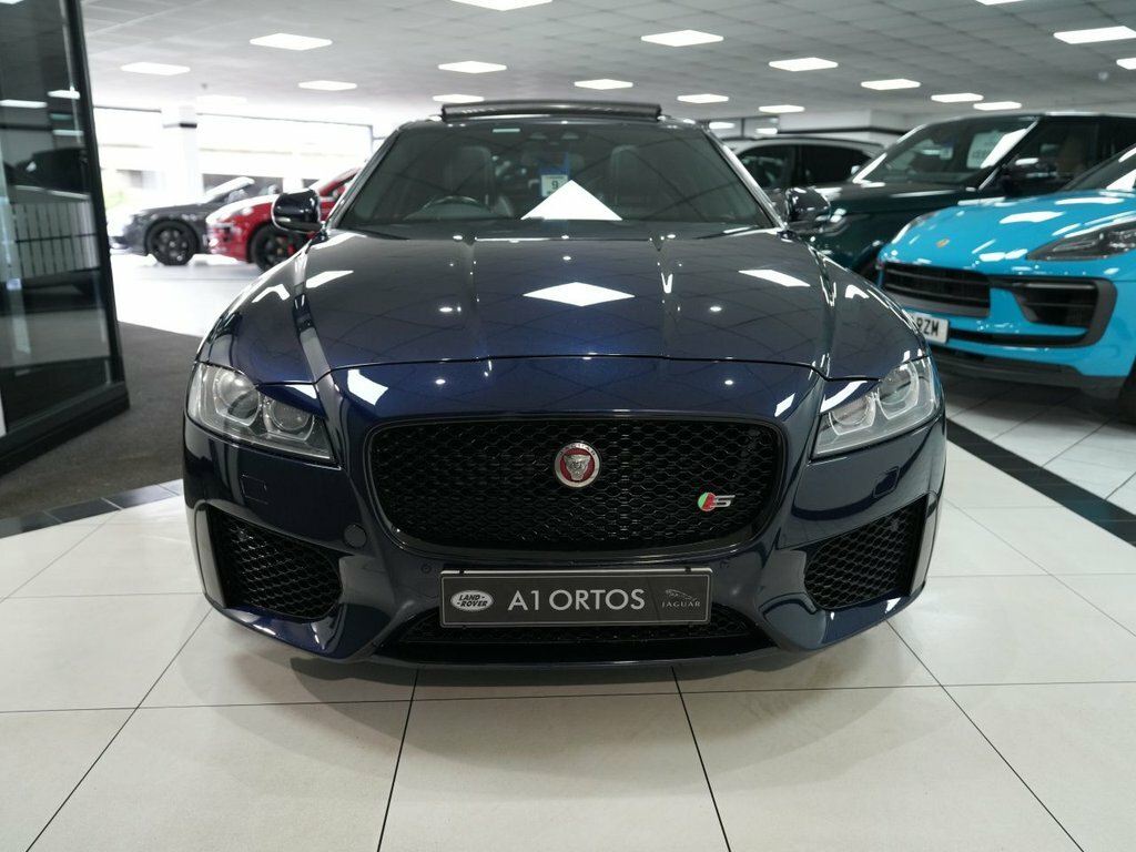 Jaguar XF 3L S OV16HTJ Blue #2
