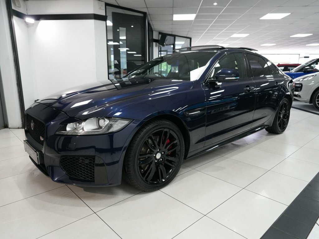 Jaguar XF 3L S OV16HTJ Blue #4
