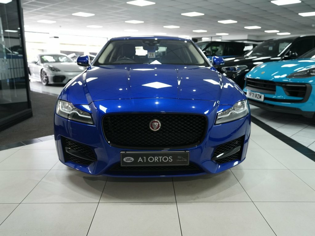 Jaguar XF 2L R-sport Blue #2