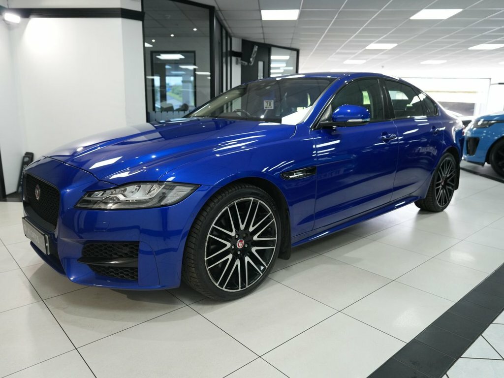Jaguar XF 2L R-sport Blue #5