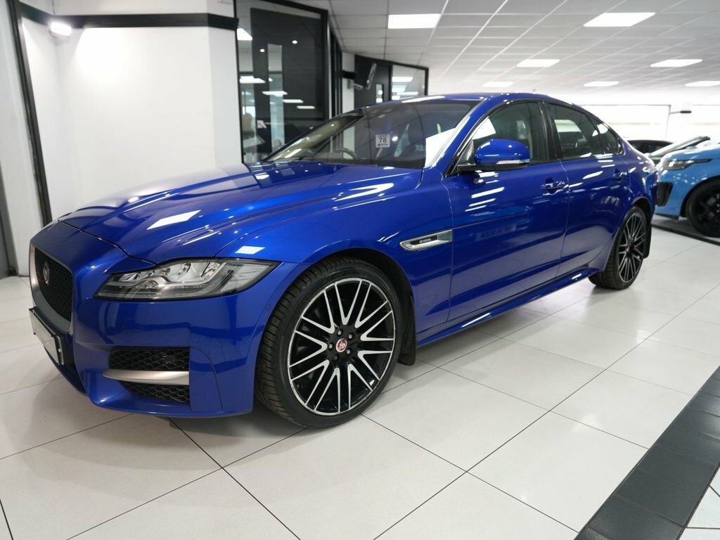 Jaguar XF 2L R-sport Blue #5