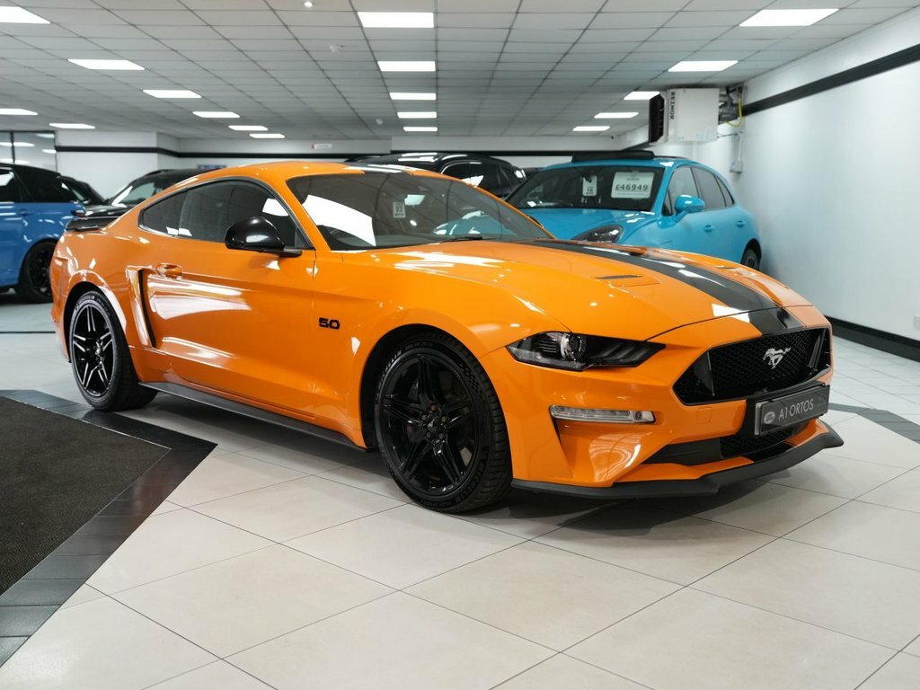 Ford Mustang 5L Gt Orange