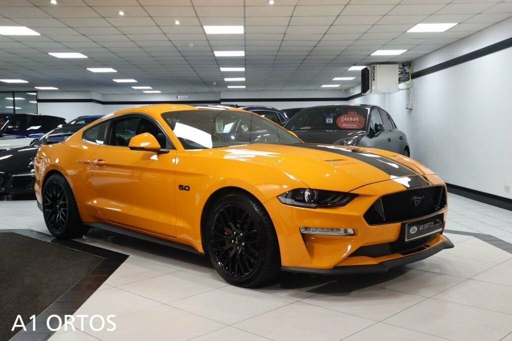 Ford Mustang 5L Gt Orange