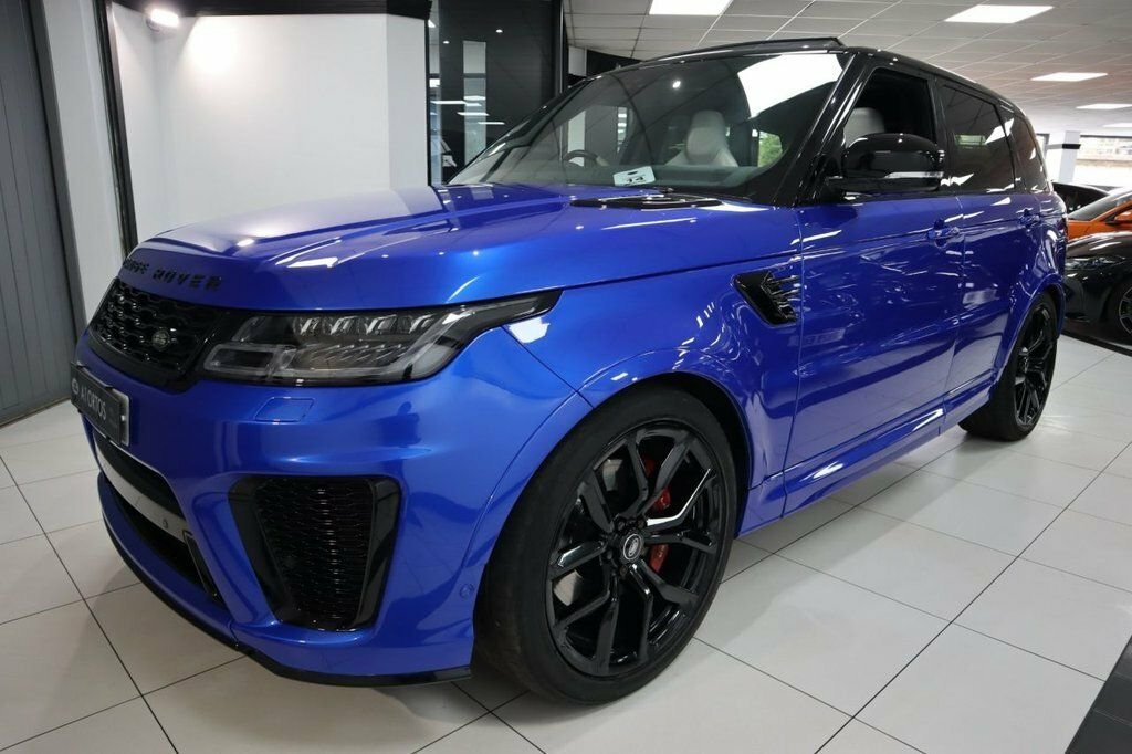Land Rover Range Rover Sport 5L Svr Blue #4