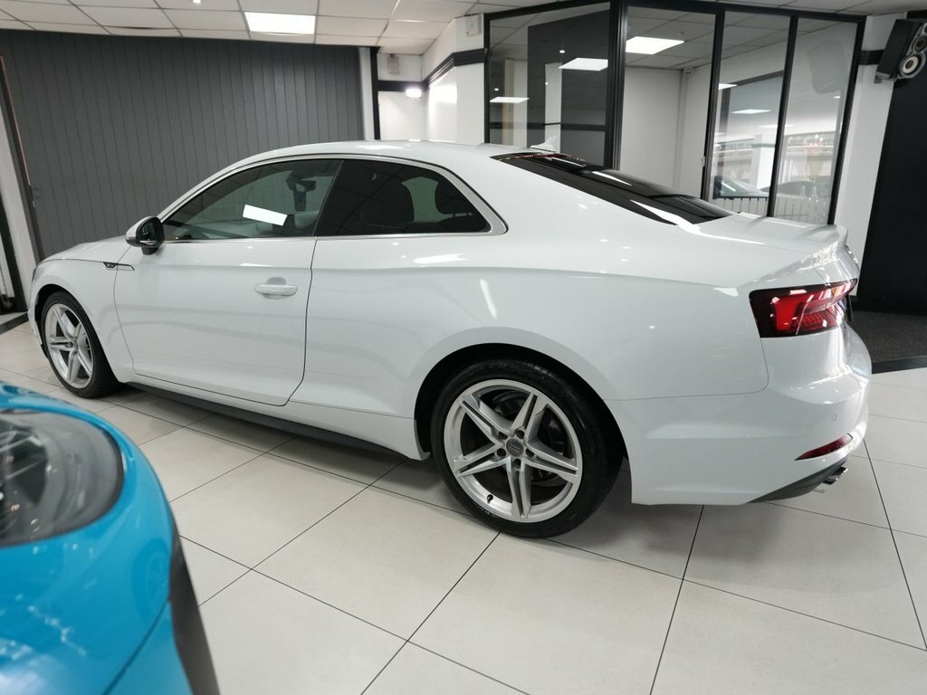 Audi A5 2L S Line White #6
