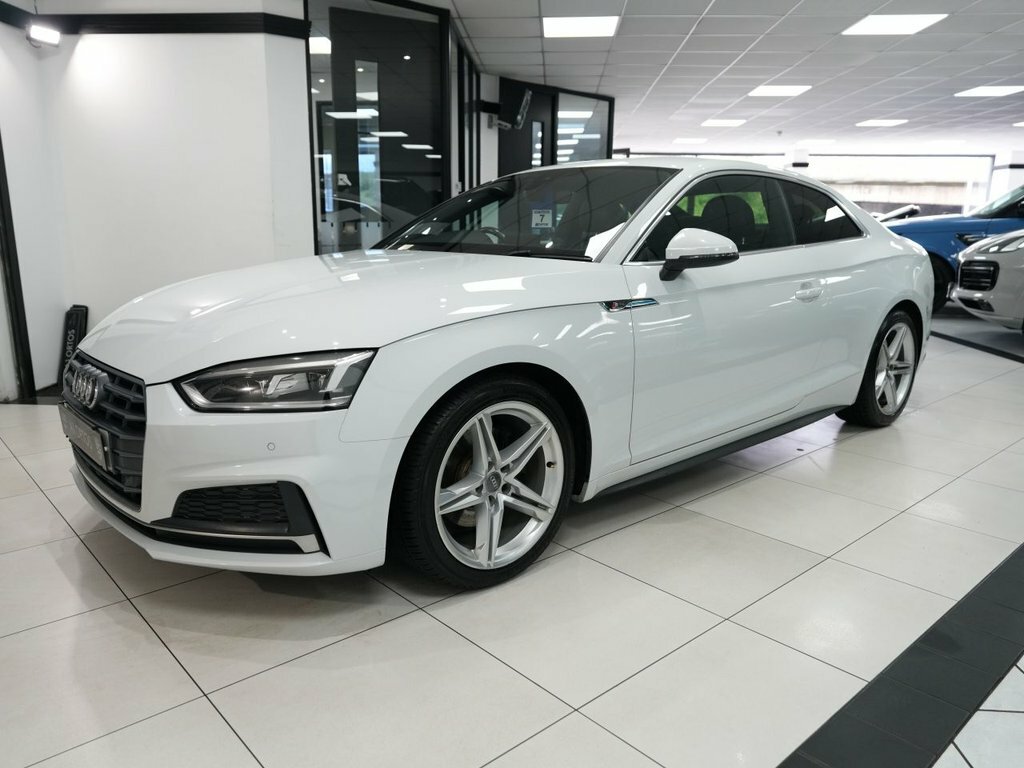 Audi A5 2L S Line White #4
