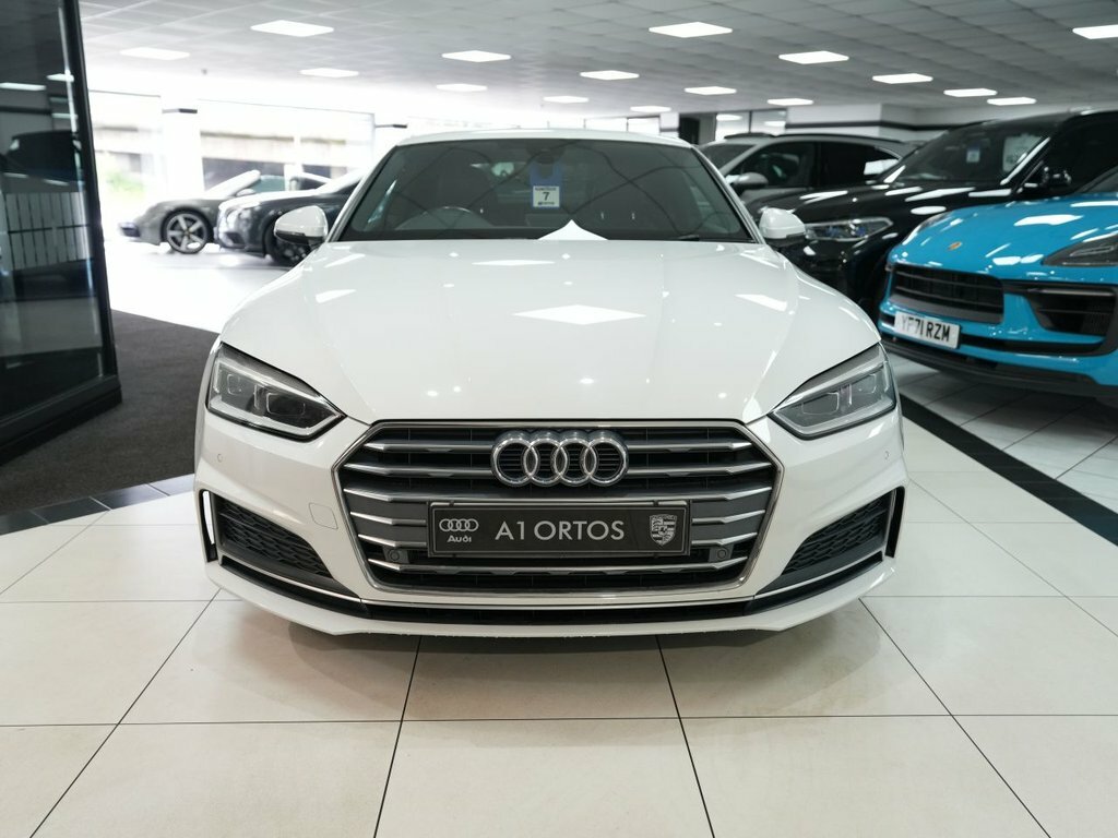 Audi A5 2L S Line White #2