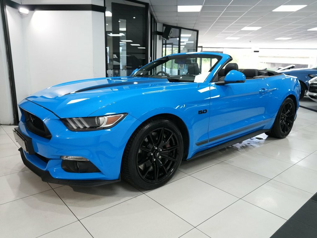 Ford Mustang 5L Gt Blue #5