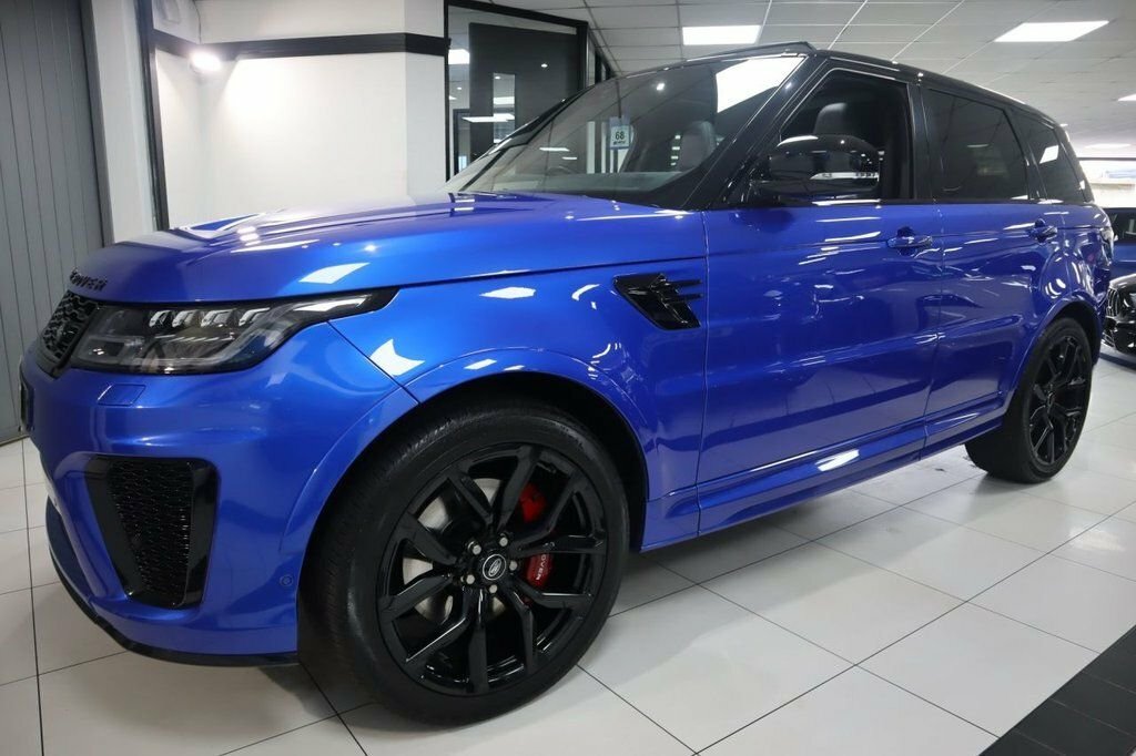 Land Rover Range Rover Sport 5L Svr Blue #3