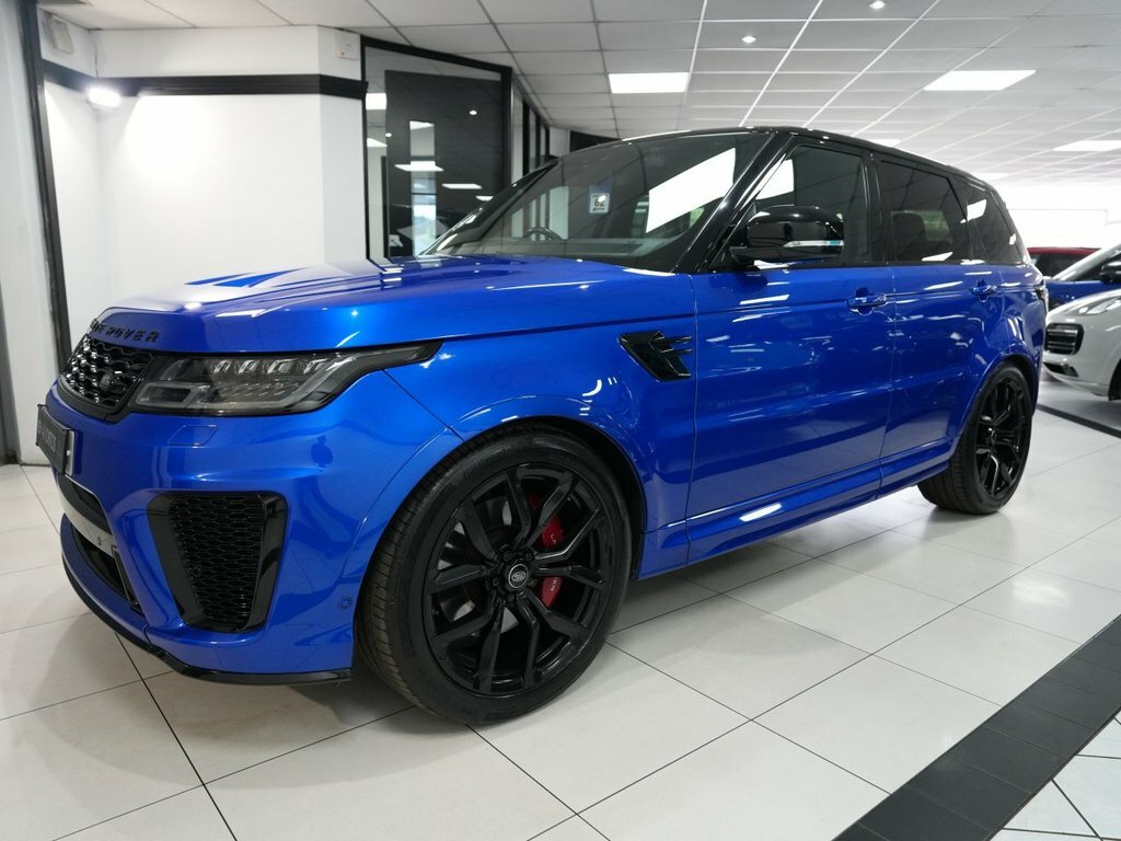 Land Rover Range Rover Sport 5L Svr ST70CYE Blue #3