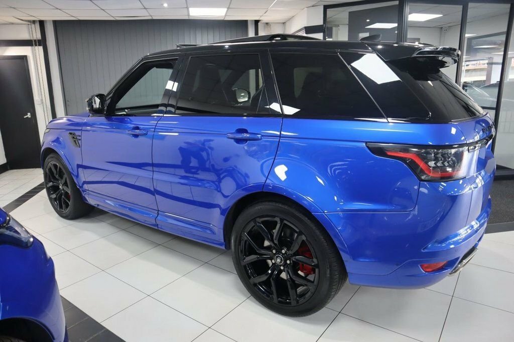Land Rover Range Rover Sport 5L Svr Blue #5