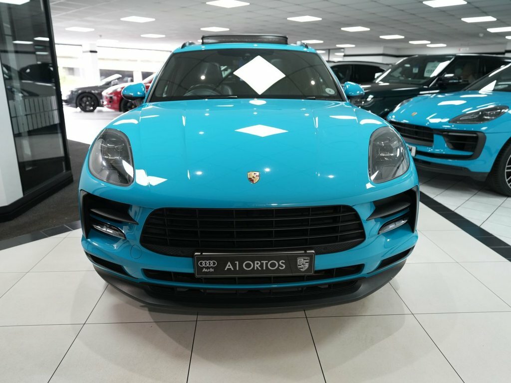 Porsche Macan Suv Blue #2