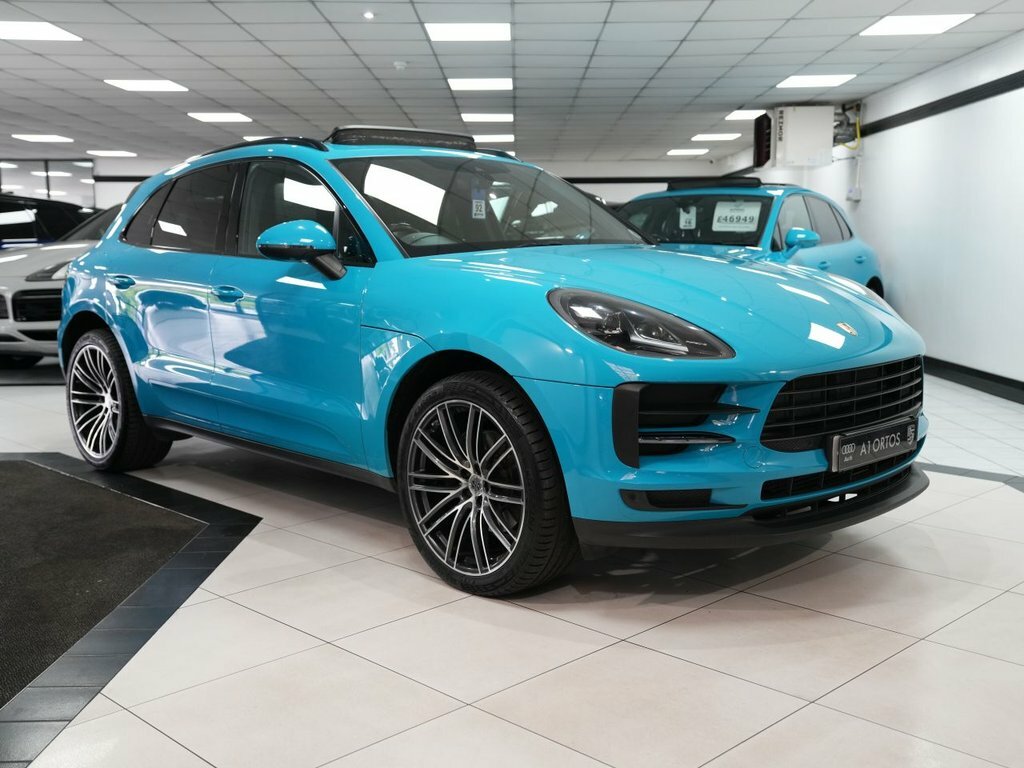 Porsche Macan Suv Blue