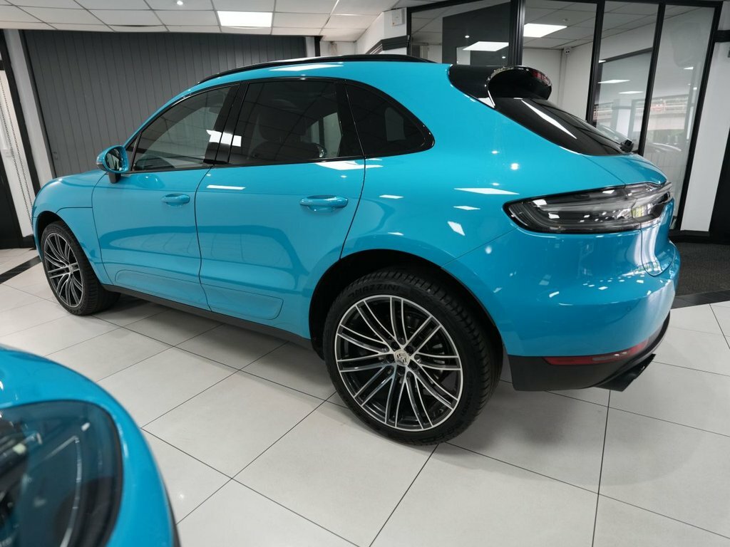Porsche Macan Suv Blue #6