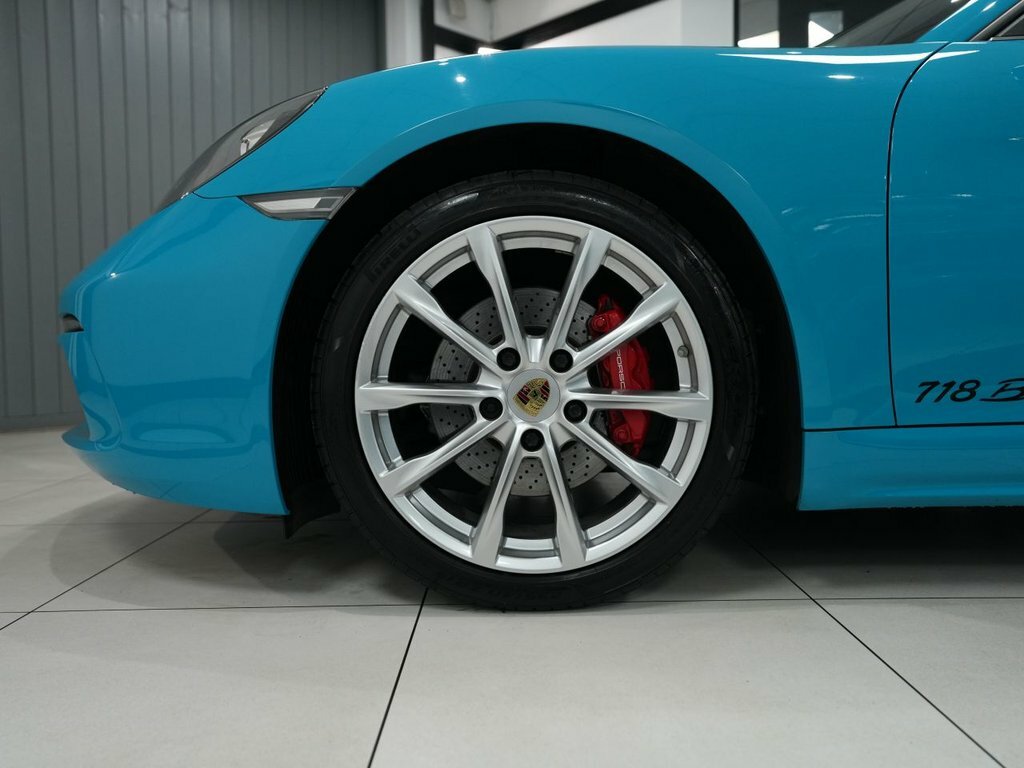 Porsche 718 Boxster Convertible Blue #5