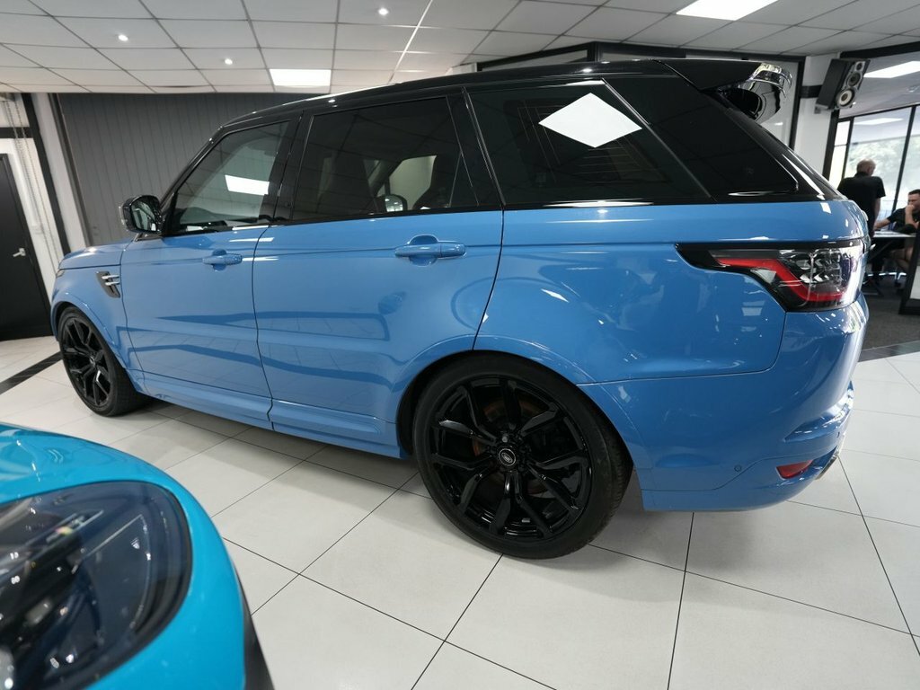 Land Rover Range Rover Sport 5L Svr Blue #4