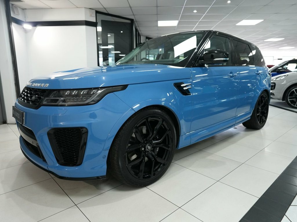 Land Rover Range Rover Sport 5L Svr Blue #3