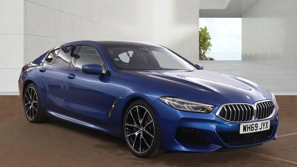 BMW 8 Series Gran Coupe Saloon Blue