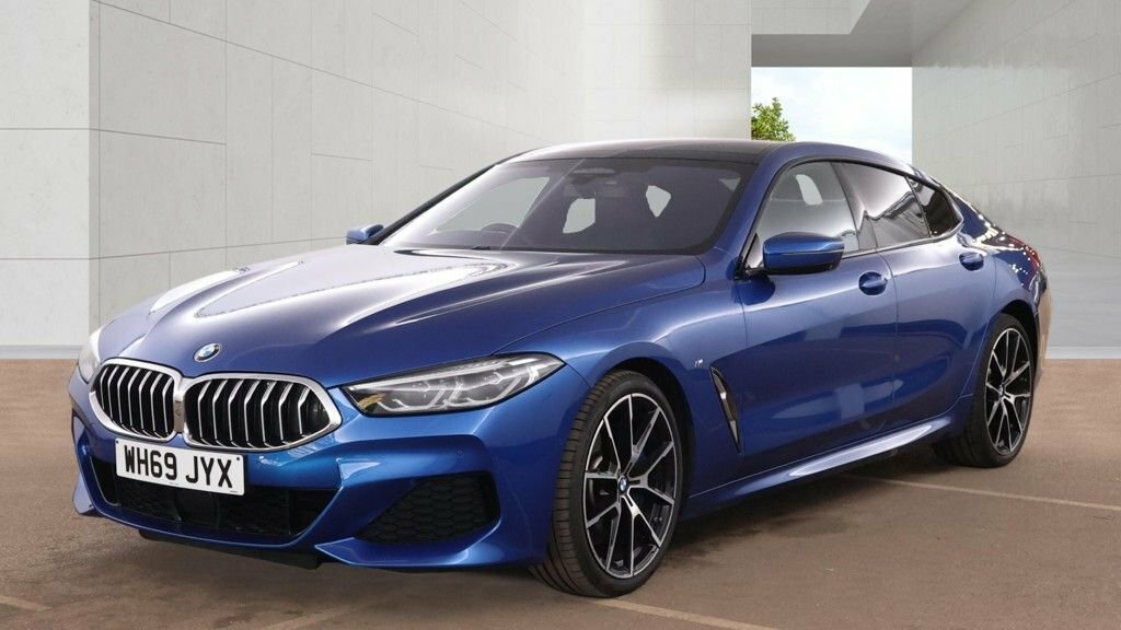 BMW 8 Series Gran Coupe Saloon Blue #2