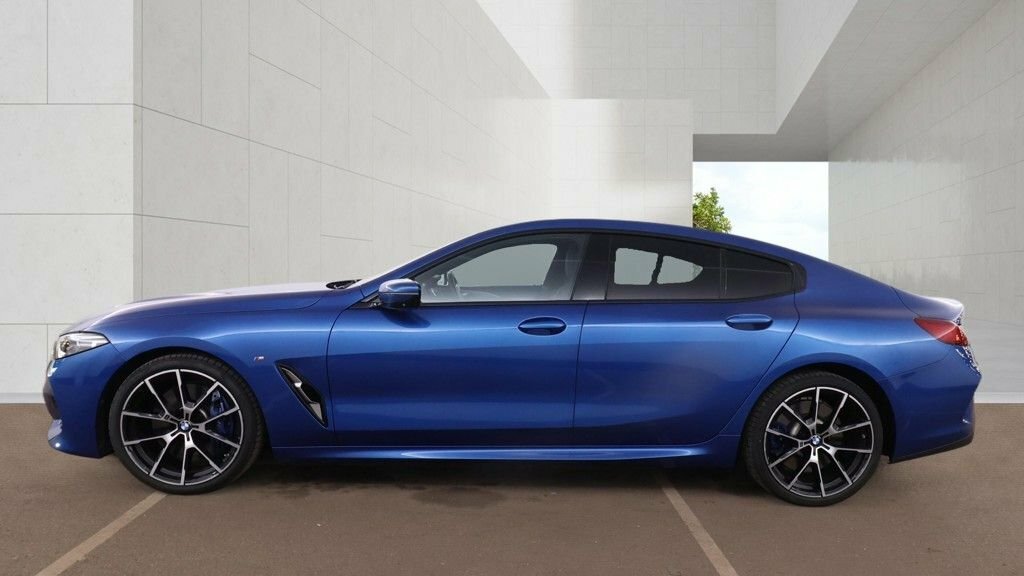BMW 8 Series Gran Coupe Saloon Blue #6