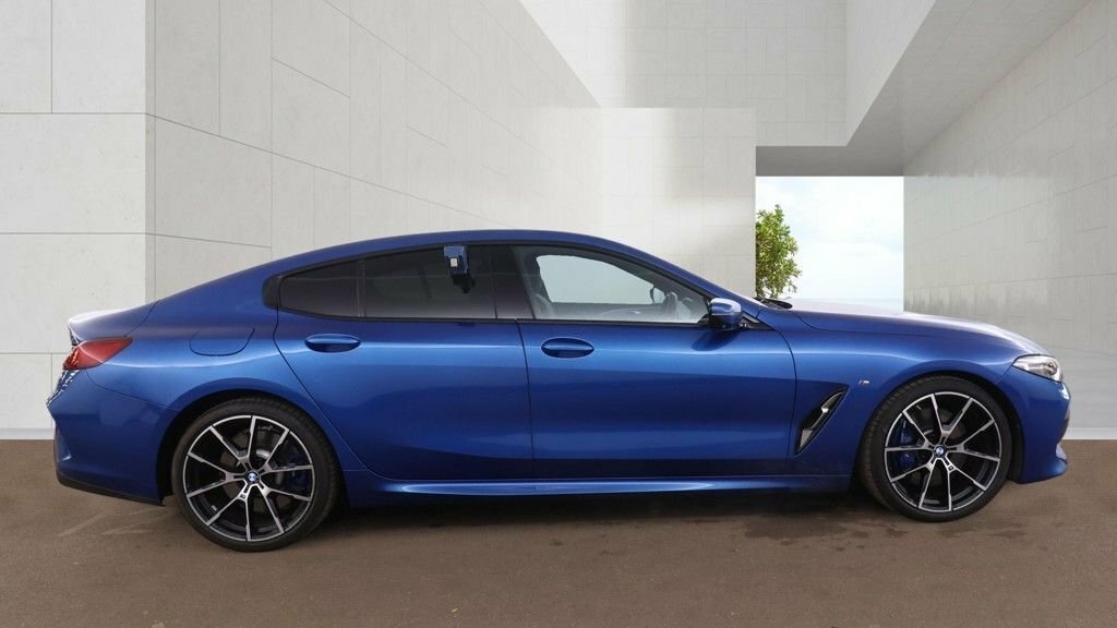 BMW 8 Series Gran Coupe Saloon Blue #5