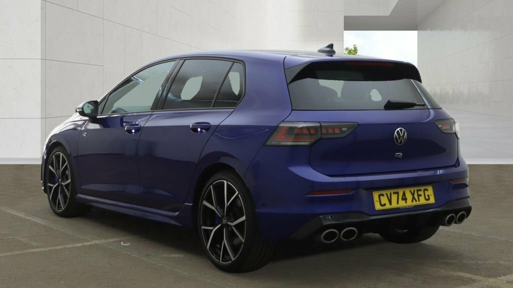 Volkswagen Golf 2L R Blue #4