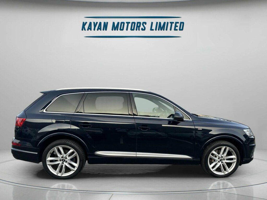 Audi Q7 3.0 Tdi V6 S Line Tiptronic Quattro Euro 6 Ss 5 FP65AUM Blue #5