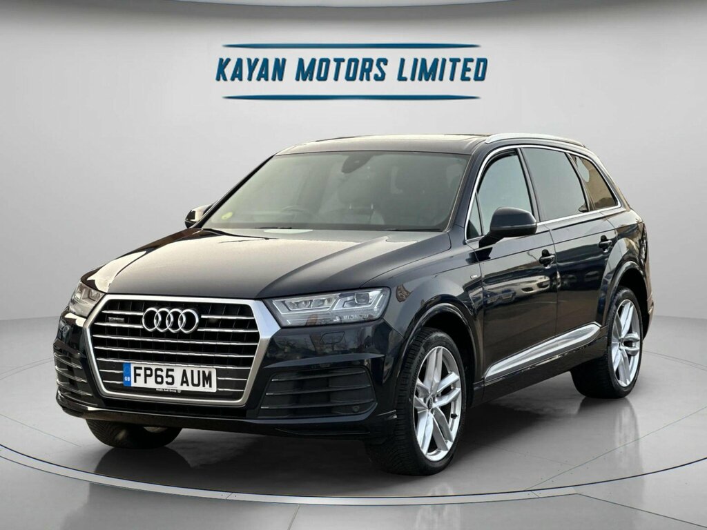 Audi Q7 3.0 Tdi V6 S Line Tiptronic Quattro Euro 6 Ss 5 FP65AUM Blue #4