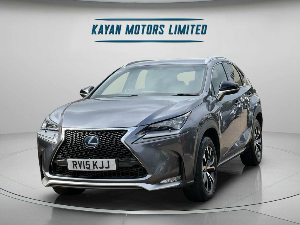 Lexus NX 2.5 300H F Sport E-cvt 4Wd Euro 6 Ss RV15KJJ Grey #4