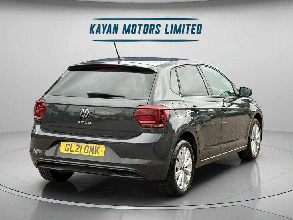 Volkswagen Polo 1.0 Tsi Match Euro 6 Ss GL21OMK Grey #5