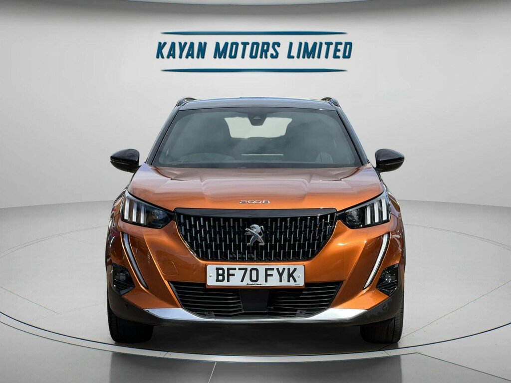 Peugeot 2008 1.2 Puretech Gt Line Eat Euro 6 Ss Orange #2