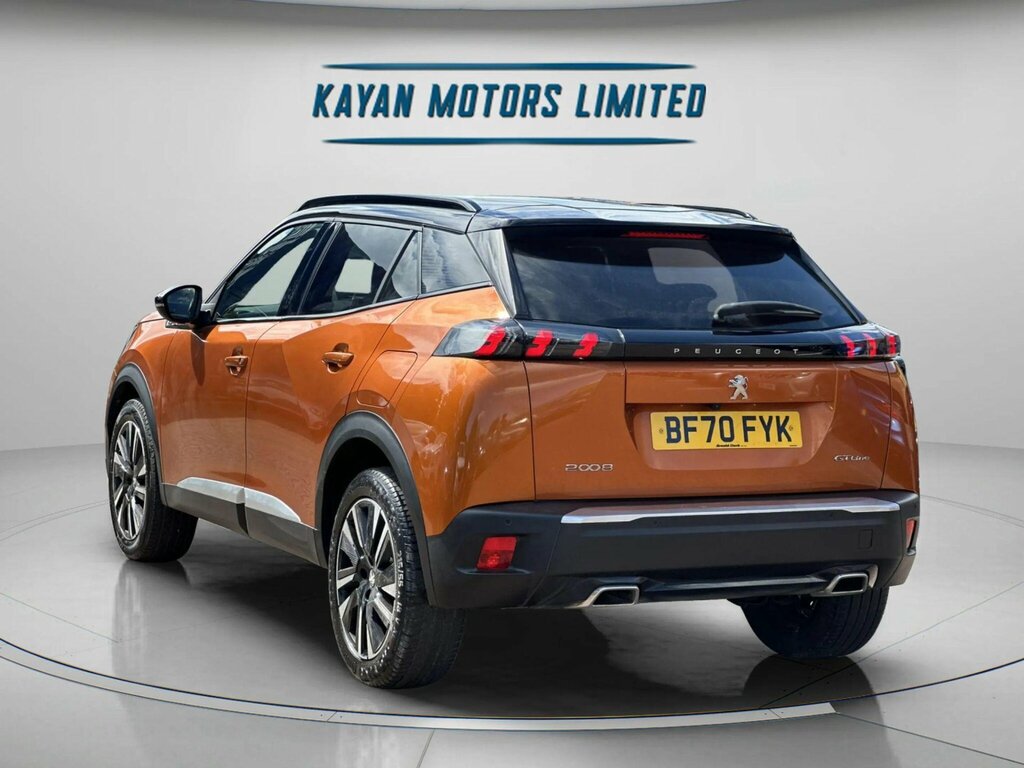 Peugeot 2008 1.2 Puretech Gt Line Eat Euro 6 Ss BF70FYK Orange #5