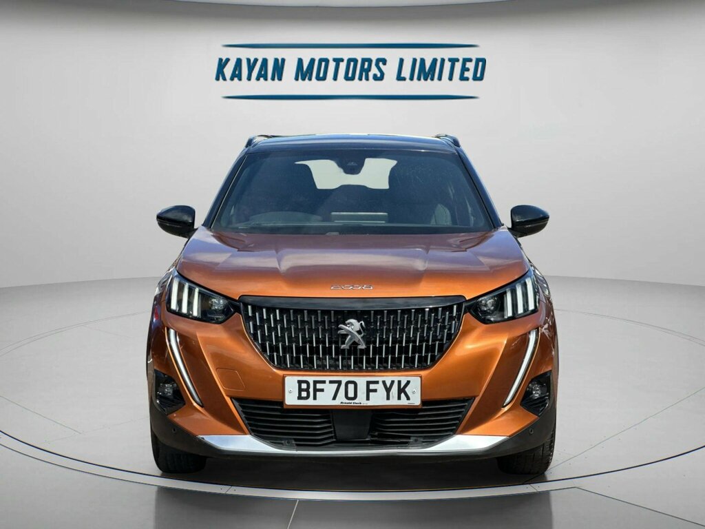 Peugeot 2008 1.2 Puretech Gt Line Eat Euro 6 Ss BF70FYK Orange #2