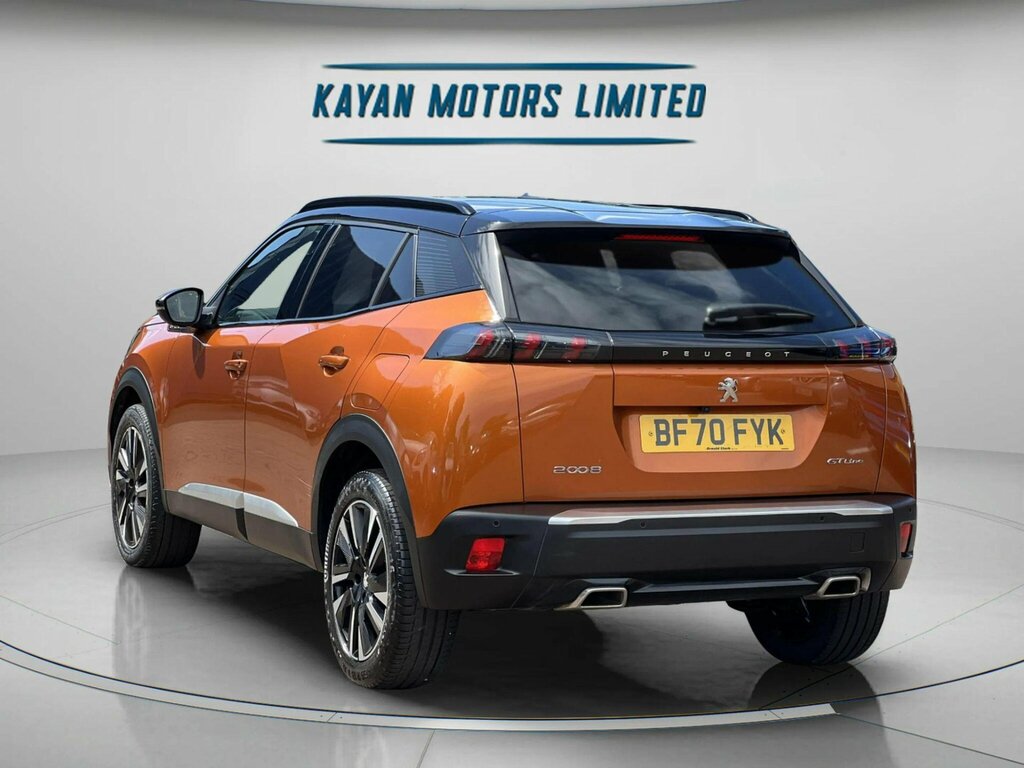 Peugeot 2008 1.2 Puretech Gt Line Eat Euro 6 Ss Orange #6
