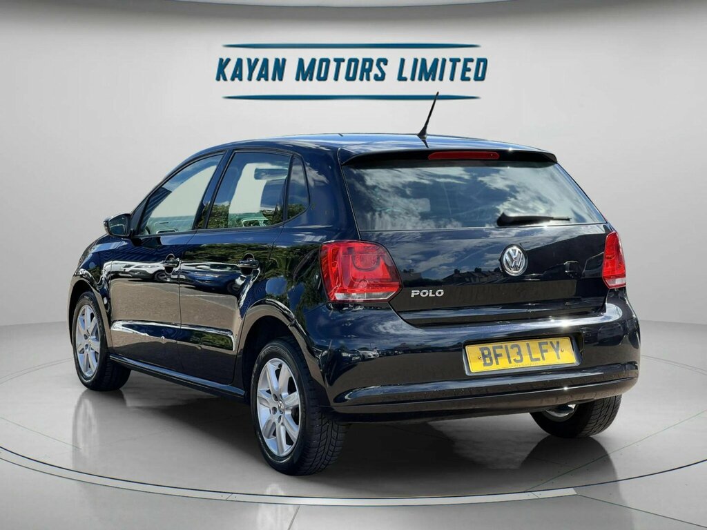 Volkswagen Polo 1.2 Match Euro 5 Black #4