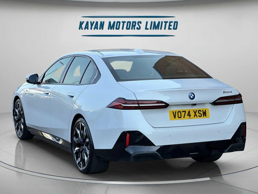 BMW 5 Series 2.0 530E 22.1Kwh M Sport Steptronic Euro 6 Ss 4 VO74XSW White #4