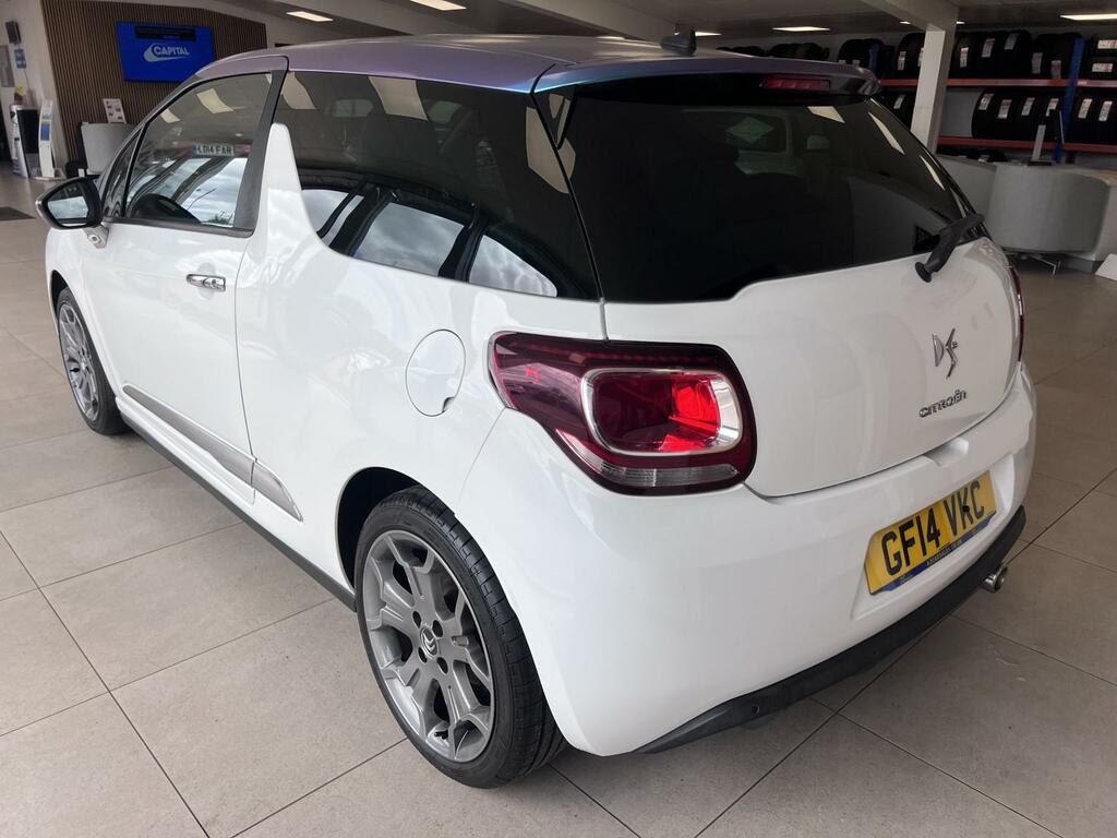 Citroen DS3 Hatchback 1.6 E-hdi Airdream Dstyle Plus 201414 GF14VKC White #6
