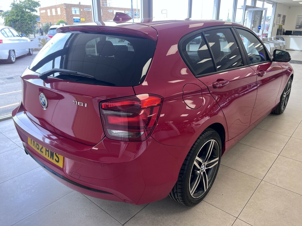 BMW 1 Series 1.6 116I Sport 5-Door Red #5