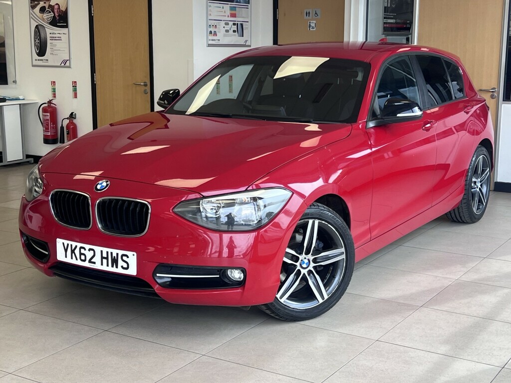 BMW 1 Series 1.6 116I Sport 5-Door Red #3
